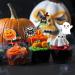 Halloween Cupcake Topper Picks 28 Pcs Pumpkins Ghosts Spiders Bats Cat Skeletons Food Toothpicks Decor for Halloween Birthday Party - Buy Online on GoSupps.com