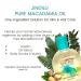 Jindilli Pure Macadamia Oil for Hair and Skin - Cold-Pressed, All-Natural, Vegan, Non-GMO, Hexane-Free - 1 fl oz - Moisturizing and Nourishing - Buy Online on GoSupps.com