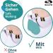 Sulpo Heel Cushion Set - 4 Pairs of Sponge Heel Pillows for Protection & Comfort - Shoe Repair Heel Protectors for Oversized Shoes - Black - Buy Online on GoSupps.com