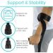 Vive Forearm Crutches (Pair) - Lightweight & Adjustable for Adults - Ergonomic Design, Heavy Duty Lofstrand Crutches - Comfortable on Wrist - Non Skid Tips - Black - Buy Online on GoSupps.com