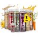 Kloster Kitchen Cure de jus bio 3 jours I 18x 250ml de jus + 3x 30ml de shot de gingembre I Cure de je ne v g talienne 6 saveurs I 592 kcal par jour | Riche en vitamines | (4 50 CONSIGNE)