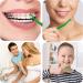 Thinp 25 Pcs Interdental Brushes - L-Shaped Soft Bristles for Effective Teeth Cleaning & Plaque Removal (Green 0.8mm) - Buy Internationally - Buy Online on GoSupps.com