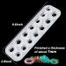 Resin Ring Molds Silicone | 14 Sizes for Epoxy Resin Rings, Earrings, Pendants | Christmas Gift Crafts - Buy Online on GoSupps.com