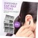 GALPADA 200pcs Disposable Ear Cleaning Sticks Spiral Design Wax Removal Tool for Earwax Cleansing for Personal and Ear Care - Buy Online on GoSupps.com