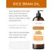 Velona Rice Bran Oil 16 Fl Oz | 100% Pure & Natural | Cold Pressed Carrier Oil for Cooking Hair Skin & Body Care | Buy Now - Buy Online on GoSupps.com