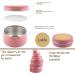 Buy BasicPacking 12-Piece 80ml Pink Empty Round Aluminum Screw Lid Cans - Ideal for Creams Candles & Cosmetics - Includes 50mm Stickers - Buy Online on GoSupps.com