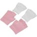 Qukaim Spa Fingerless Gloves Moisturizing Gel Fingerless Gloves and Open Toe Socks Set for Cracked Hands and Feet Spa Repair Kit. - Buy Online on GoSupps.com