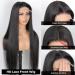ALIPOP 30 Inch Silk Straight 5X5 HD Lace Front Human Hair Wig - Glueless Transparent Lace Frontal Wig for Women - Pre-Plucked Brazilian Hair - Natural Look - Buy Online on GoSupps.com