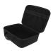 Outanaya 1pc Hair Dryer Storage Bag Pouch Hot Air Brush Carrying Case Hot Air Brush Travel Case Kit Black Eva