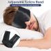 BeeVines Silk Sleep Mask - 22 Momme Mulberry Silk Eye Mask for Side Sleepers | 100% Pure Silk Adjustable Band & Blackout Design - Buy Online on GoSupps.com