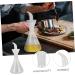Zerodeko Empty Oil Bottle Liquid Dispenser Cooking Oil Bottle Honey Pot Oil and Condiment Bottles Terrariums Oil Pourer Dispensing Bottles Vinegar Decanter Olive Refueling Bottle Glass Size 1 As Shown - Buy Online on GoSupps.com