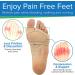 ViveSole Metatarsal Foot Pads (4 Pcs) - Pain Relief Cushions for Metatarsalgia Sesamoiditis & Morton's Neuroma - Gel Inserts for Calluses Corns & Bunions - Buy Online on GoSupps.com