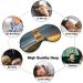 Lighthouse Sleep Eye Mask & Blindfold - Elastic Headband for Men & Women | Ideal for Sleep, Travel, and Nap - Buy Online on GoSupps.com