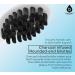 Pursonic Charcoal Infused Replacement Toothbrush Heads for Sonicare Electric Toothbrush - 6 Pack - Buy Online on GoSupps.com