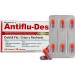 ANTIFLU-DES Cold and Flu Symptom Relief Fever Reducer 24 Capsules (2 Boxes) - Buy Online on GoSupps.com
