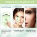 Heated Eyelash Curler Electric Heated Eyelash Curler Clip Rechargeable Heating Eyelash Curler USB-C with Comb 2 Modes and Silicone Heated Sensing Pads (Green) - Buy Online on GoSupps.com
