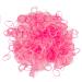Mytoptrendz - Pink Tone Small Tiny Thin Elastics Rubber Bands Hair Tie