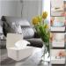 Aohcae Wet Wipes Box | Stylish Storage for Baby Wet Wipes & Toilet Paper | White Tissue Box for Home & Travel - Buy Online on GoSupps.com
