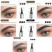  TiLLOw Blapee Eyebrow Pencil Atikisoi Eyebrow Pencil Eyebrow Pencil 4-Tip Microblade Brow Pen Long-Lasting Waterproof Natural Eyebrow Pen(2PCS) (Black) - Buy Online on GoSupps.com