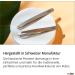 Rubis Crab Tweezers - Precision Angled Eyebrow Tweezers for Perfect Plucking | International Shipping - Buy Online on GoSupps.com