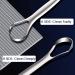 Kotomotoy Tongue Scraper (4 Pack) - Fight Bad Breath with Medical Grade Stainless Steel - Oral Care Tongue Cleaner for Adults with Travel Case - Buy Online on GoSupps.com