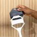 Sud Scrub Extender Handle - Ultimate Shower Back Scrubber Attachment for Enhanced Cleaning | Silicone Body Scrubber in Speckled White - Buy Online on GoSupps.com