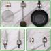 Wall Mounted Mop Holder Command Hooks Broom Gripper - White, Self Adhesive, Reusable Organizer for Kitchen, Bathroom, Garden - 6 Pack - Buy Online on GoSupps.com