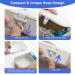 Denture Case with Cleaner Brush, Mirror & Retainer - Portable Travel Solution - Buy Online on GoSupps.com