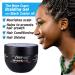 MORE Crazy Conditioning Shining Braiding Gel - Extra Extreme Hold for All Hair Types | Clear Styling Gel for Braiding, Twisting, and Edges - Enriched with Black Castor Oil for Scalp Nourishment, Hair Growth, and Shine - Buy Online on GoSupps.com