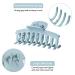 Vsiopy 10pcs Hair Claw Clips for Women - Strong Hold 3.5 Inch Nonslip Hair Clamps - Medium to Large Size - Thin Hair Hair Jaw Clips - 5 Pack - Buy Online on GoSupps.com