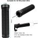Hapleby Premium Single Lock-on Bike Grips with Anti-Slip - Mountain Bicycle Handlebar Grips - 2PCS Screw and Allen Wrench Included - Buy Online on GoSupps.com