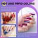 UV Gel Nails Set Gel Nail Polish Set 28 Pieces Shellac Nail Polish with Base Coat Shiny Top Coat & Matte Top Coat Nail Gel Colours UV Gel Shellac Nail Polish for DIY Nail Art Nail Design - Buy Online on GoSupps.com