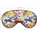 Colorful Ink Splashes Sleep Mask for Women | Adjustable Eye Shades with Elastic Strap | Perfect for Travel & Relaxation - Buy Online on GoSupps.com
