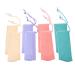 DOITOOL Shampoo 8pcs Face Facial Soap Holder Soap Bar Bag Soap Net Travel Cleasing Milk Storage Shampoo Bar Bag