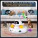 4-in-1 Interactive Cat Toy | Automatic Moving Feather Toy for Indoor Cats | FWLWTWSS - Buy Online on GoSupps.com