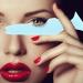 Mipcase Eyeliner Stencils Silicone Eye Liner Stencil Tool Reusable Eyeliner Aid Multifunctional Eye Makeup Tool for Women Blue - Buy Online on GoSupps.com