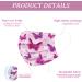 50pcs Pink Butterfly Disposable Face Masks - Soft, Breathable, Elastic Ear Loop Safety Masks for Women - Buy Online on GoSupps.com