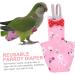 MipCase 8-Piece Washable Bird Diaper Set for Budgies | Breathable Adjustable Pet Costumes | Soft Urine Pants & Decor - Buy Online on GoSupps.com