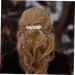 Beavorty Fashionable Diamond Hair Accessories Wedding Hair Accessories Wedding Decor Hair Clip Hair Barrettes Hair Pin Bridal Headpiece Horse Eye Zinc Alloy Bride Comb - Buy Online on GoSupps.com