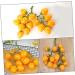 ABOOFAN Faux Fruit Decor Realistic Simulated Small Tomatoes Cherry Home Decor Fruit Home Ornament Party Decor Photography Props Home Supplies Foam Window Early Teaching Aids Yellow 4.00X2.00X2.00CM - Buy Online on GoSupps.com