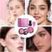  Duroecsain Cushion Blush | Face Makeup with Built-in Mirror Velvety Lip Color with Mushroom Applicator Natural Luminous Effect - Buy Online on GoSupps.com