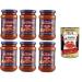 Italian Gourmet E.R. Barilla Sugo Rag alla Bolognese Ready Sauces for Italian Tomato and Selected Gluten Free Meat 400g + Gourmet Italian Polpa 400g