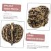 JeCompris 2-St Brass Chinese Walnut Tea Pet - Mini Decorative Figures & Gifts - Buy Online on GoSupps.com
