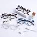 DOOViC Blue Light Blocking Reading Glasses - 4 Pack Fashion Round Computer Readers for Men & Women - Anti Eye Strain 2.25 Strength - Stylish & Comfortable - Buy Online on GoSupps.com