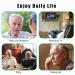 Rechargeable Hearing Aid Amplifier for Seniors - Easy-to-Use, Invisible & Comfortable Hearing Aids for Adults with Touch Panel - Black4 - Buy Online on GoSupps.com