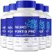 Vitavault Neuro Fortis Pro Brain Supplement - Neuro Fortis Pro Official Formula - NeuroFortis Pro Extra Strength with Ginkgo Biloba Extract Siberian Ginseng Extract - NeuroFortisPro Reviews (5 Pack)