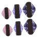 Washable Cloth Pads 6Pcs Washable pad Period Pads Washable Cloth Pads Panty Liner Napkin Pads Girls Pad Bamboo Charcoal Napkin Aunt Towel