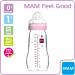 MAM Feel Good Glass Bottle 170 Girl Pink pink 170 Millilitres - Buy Online on GoSupps.com