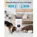 VOLUAS Automatic Pet Feeder for Cats and Dogs - Timed Dispenser with Desiccant Bag, 4 Meals a Day, Portion Control, Voice Recorder - 6L Capacity, White Opaque - Buy Online on GoSupps.com