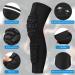 GUOZI Knee Braces 2 Pack - Crashproof Thigh Compression Leg Sleeves for Sports - Medium Size - Buy Online on GoSupps.com